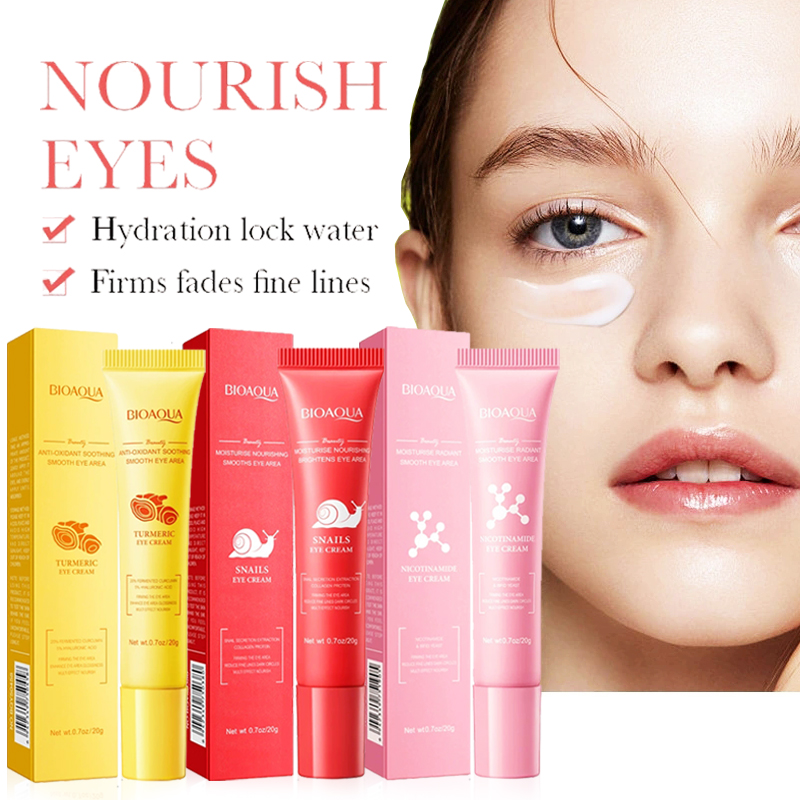 Snail Cream Gel - 1/3pcs BIOAQUA Crème pour les yeux
