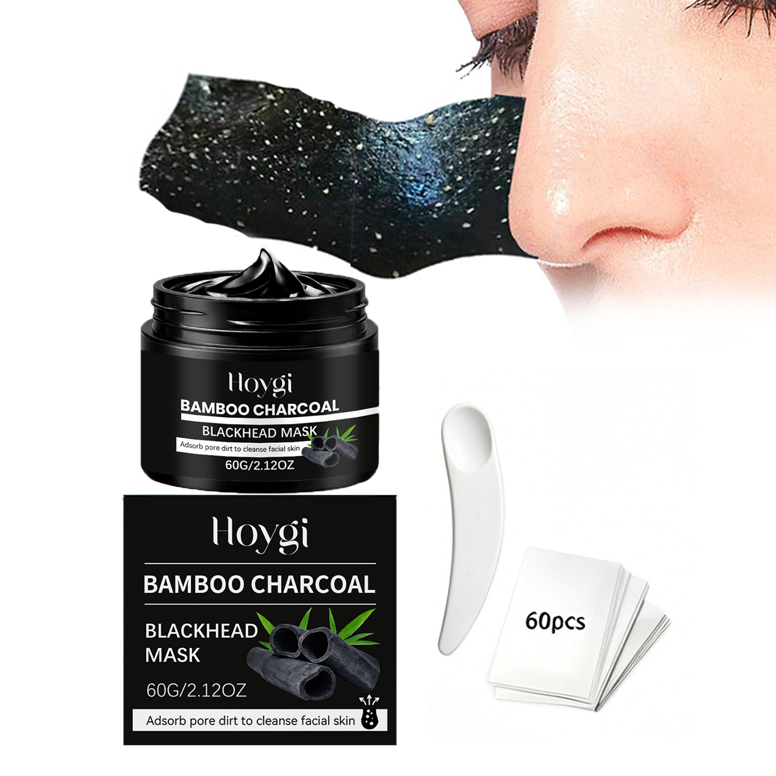 Skincare China - Masque Peel-Off au Charbon de Bambou