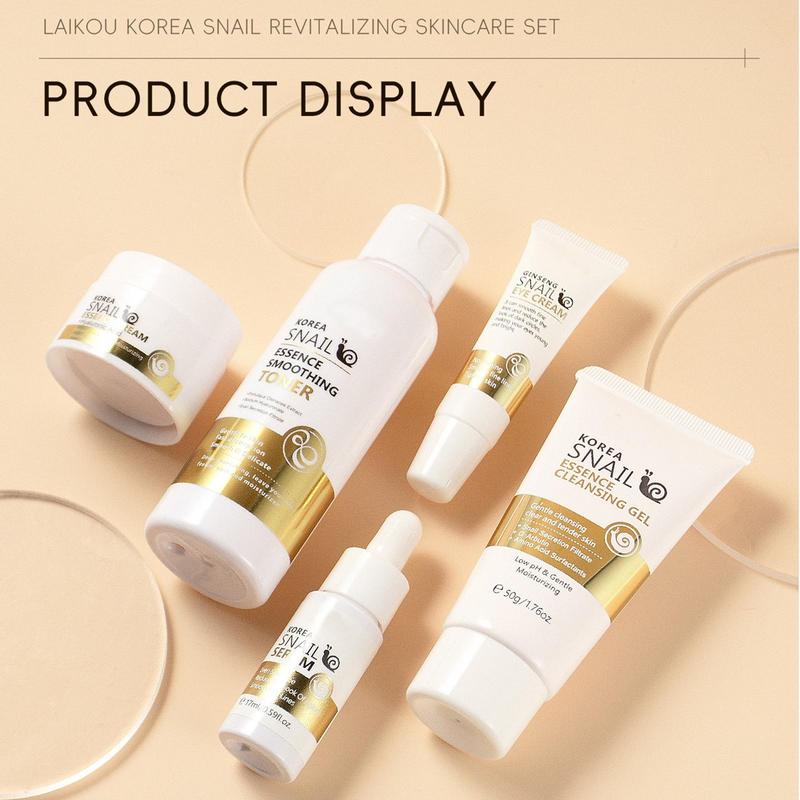 Kit de soins pour la peau au c - Snail Cream Gel avis et prix