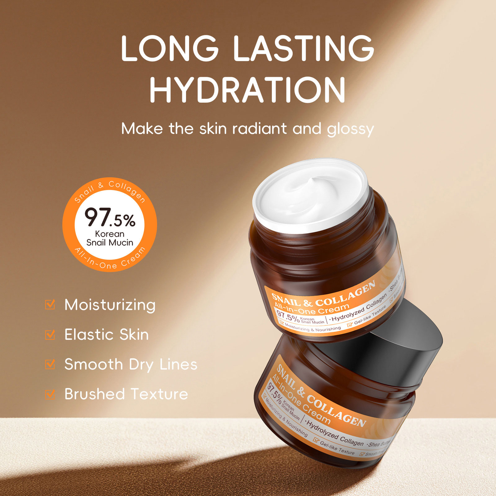 LAIKOU-Crème pour le visage au - Snail Cream Gel avis et prix