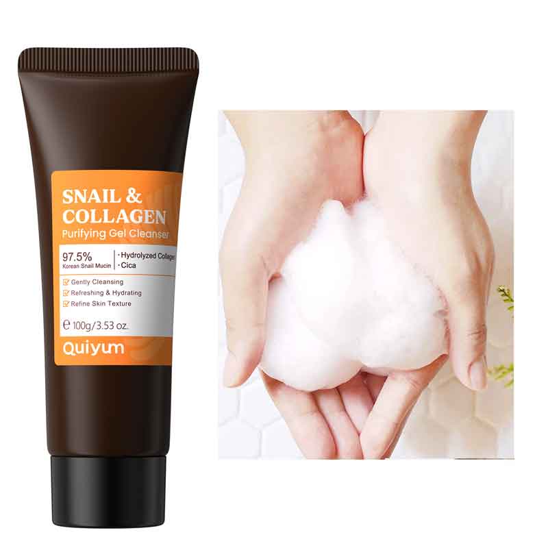 Nettoyant Visage au Collagène  - Snail Cream Gel avis et prix