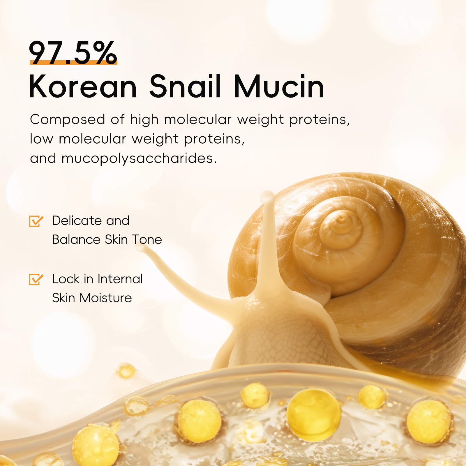 Nettoyant Visage au Collagène  - Snail Cream Gel avis et prix