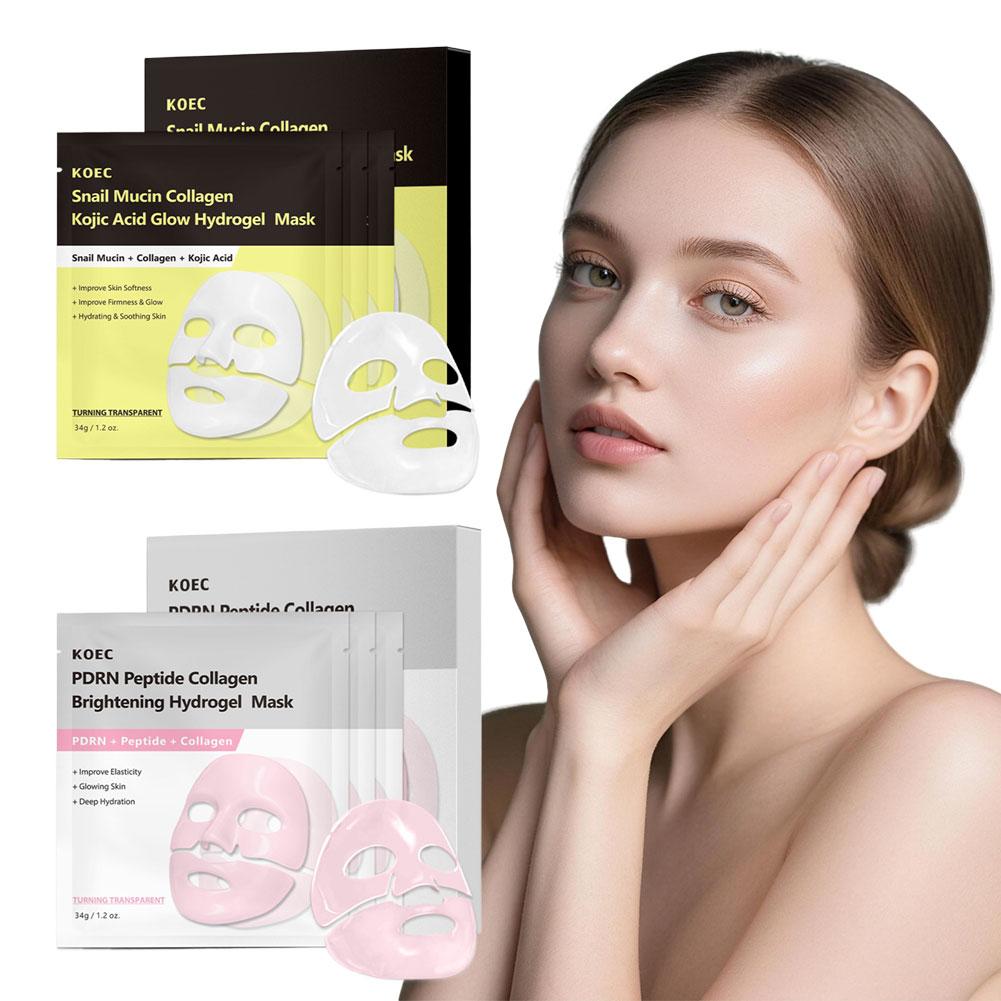 Masque facial bio-collagène hy - Snail Cream Gel avis et prix
