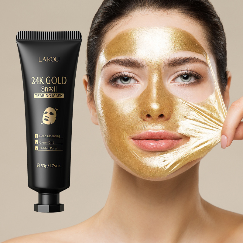 LAIKOU 24K or Sakura Peeling m - Snail Cream Gel avis et prix